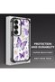 Samsung Galaxy S25 Compatible Transparent Back Four-Corner Reinforced Impact Protection Silicone Case - 3