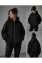 Oversize Zippered Snow Mask Hoodie – Unisex - 5