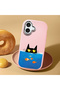 Pink Silicone Case with Shock-Absorbing Camera Protections Compatible with iPhone 17 - 2