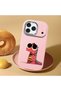 Pink Silicone Case Compatible with iPhone 17 Pro Max with Shock-Absorbing Camera Protections - 2