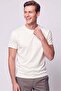Comfort Fit Cotton Crew Neck Ecru T-Shirt Ts 929