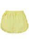 Sequin Printed Ruffle Shorts for 6-18 Months - Yellow - 2