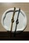 Minimal Wicker Women's Wristwatch Gold Vintage - 2
