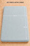Double Elasticated Sheet 160 X 200 cm Ice Blue with Flexible Edges - 2