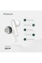 Green Lion Lint Y Lint Remover, For All Fabrics, 6-Blade Motor, 500mAh Battery,1Gear Speed, 45min Working Time, 2Hrs Charging Time,30Ml Lint Bin, LED Display, Safety Protection, Travel Friendly- White - 5