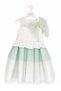 Girl's Peplum Detailed, Layered Tulle Evening Dress with Shoulder Bow Accessory and Lining, Ages 6-10, Special Occasion, Birthday, Wedding - 6
