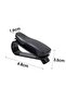 2 Pieces Black Car Sun Visor Glasses Holder Clip Mount Clip Apparatus - 7