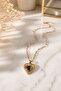 Figured Anti-Tarnish Steel Adjustable Chain Luxury Necklace