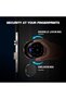 OZ-FDL-11-R Life Smart Lock for Wooden Doors with Google Assistant & Alexa Enabled (without Wi-Fi Gateway, Black) - 4
