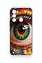 Tecno Spark 8C Compatible Colorful Eye-Pop Pattern Silicone Case - 2