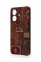 Realme Note 60 Compatible Vintage Carpet Patterned Silicone Case - 3