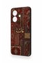 Oppo A3 Compatible Vintage Carpet Patterned Silicone Case - 4