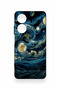 Oppo A60 Compatible Starry Night Pattern Silicone Case - 4