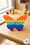 Pop It Butterfly Sensory Intelligence Toy Bubble Popping Stress Reliever Fidget Toy