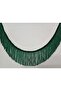 10 Centimeter Green Fringe Decorative Ribbon - 2