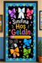 Elastic Door Decoration, Fabric Door Dressing, Welcome to the Classroom, Classroom Door, School Event Door Decoration