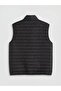 Regular Fit Stand Collar Men's Puffer Vest (W6) - 5