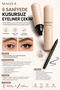 Double-Sided Stamp Tip Eyeliner Pen + Pen Eyeliner Gift |   Waterproof, Long-Lasting Stamp Pen, Compatible with Right and Left Eyes. - 2