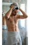 100% Cotton 4-Layer Muslin Bath Towel and Hair Towel Set - Highly Absorbent & Quick-Drying - 4