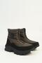 Children's Khaki Furry Boots Ch-50110 - 2