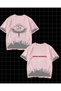 Anime Naruto Mangekyou Sharingan Printed Washable Vintage Unisex Oversize T-Shirt