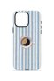 iPhone 15 Pro Vorian Double Layer Case Morning Coffee Stripe - 4
