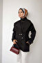 معطف هاني - أسود - 8