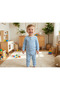 Unisex Baby & Child 100% Cotton Button Detailed 2-Piece Top and Bottom Set