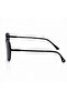 Velocity Polarized Aviator Sunglasses for Men & Women, Black Metal Frame with Smoke Polarized UV400 Lenses | Model 6322 - 2