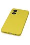Aconcept Vivo Y16 Case Nano Inside Velvet Silicone (203610) - Yellow - 5