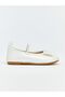 Lcw Steps Beige Leather Look Girls' Ballerinas - 2