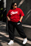 Women's Plus Size Oversize 2-Piece Set Comfortable Fit Wide Leg Sweatpants Set Casual Combination Xl-9Xl