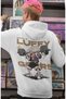 Monkey D. Luffy Gear 5 One Piece Fitness Bodybuilding Gym Anime Back Printed Unisex Oversize Hoodie