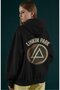 Linkin Park Music Group Back Printed Unisex Oversize Combed Cotton Hoodie