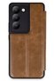 Aconcept Vivo V30 Lite 4g Case Flip Cover (84411) - Tan