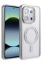 Aconcept Redmi 15C 4g Joke Simli Magneticsafe Case (115009) - Silver
