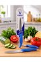 27 cm Stainless Steel Vegetable and Fruit Knife – Sharp Kitchen Knife with Ergonomic Handle - 2