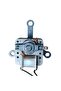 Shaded Pole AC Fan Motor with Copper Coil and Mounting Bracket | Metal Construction, Threaded Shaft, Bracket Mounted, Lead Wire Terminals, Appliance Replacement
