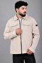 Cloth-Collar Woven Collar Covered Seasonal Coat Pldp 3035_60397 - 5