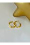 3-Piece Detailed Hoop Earrings (Steel) - 3