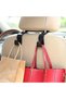 4Pcs Car Seat Back Hooks Multifunctional Phone Holder Vehicle Purse Hanger - 3