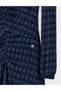Rochie lunga, Bleumarin - 2