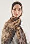 Fresh Scarfs X Abstract Floral Viscose Shawl I1742Ax26Sm - 3