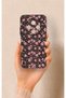 Tecno Spark 30C Compatible Mini Pink Flower Pattern Silicone Case