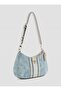 Denim Logo Noelle Ii Shoulder Bag-Dl967218 - 4