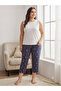 Plus size capri pajama bottoms - 2