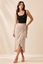 Women's Lace Detailed & Ribbed 2-Piece Crop Tank Tops - Cotton Stretch Fabric - 2