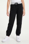 Unisex Children's 3-Piece Stripe Detailed Waist-Tie Elastic Cuffed Sweatpants Set - 3