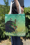 Howl's Moving Castle V3 Summer Winter Double-Sided Canvas Print Tote Bag Anime Bag