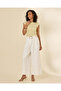 Women Lemon Polka Dot Fitted T-Shirt - 5